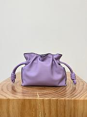 Colestore Loewe Flamenco Clutch Mini Bag in Light Mauve 23x18x9cm - 2