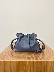 Colestore Loewe Flamenco Clutch Mini Bag in Blue 23x18x9cm - 1