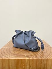 Colestore Loewe Flamenco Clutch Mini Bag in Blue 23x18x9cm - 5