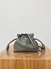 Colestore Loewe Flamenco Clutch Mini Bag in Stone Grey 23x18x9cm - 1