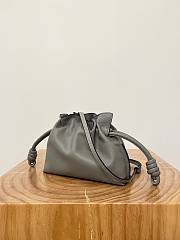 Colestore Loewe Flamenco Clutch Mini Bag in Stone Grey 23x18x9cm - 4