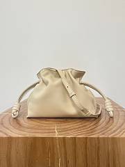 Colestore Loewe Flamenco Clutch Mini Bag in Sand 23x18x9cm - 1