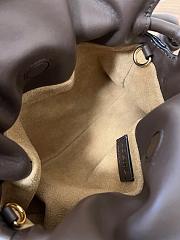 Colestore Loewe Flamenco Clutch Mini Bag in Dark Chocolate 23x18x9cm - 2