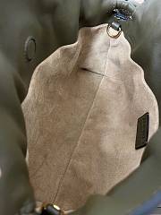 Colestore Loewe Flamenco Clutch Mini Bag in Khaki Green 23x18x9cm - 5