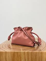Colestore Loewe Flamenco Clutch Mini Bag in Warm Rose 23x18x9cm - 4