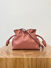 Colestore Loewe Flamenco Clutch Mini Bag in Warm Rose 23x18x9cm - 2