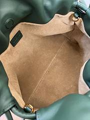 Colestore Loewe Flamenco Clutch Bag in Dark Green 30x24.5x10.5cm - 6