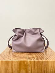Colestore Loewe Flamenco Clutch Bag in Dusty Lilac 30x24.5x10.5cm - 1