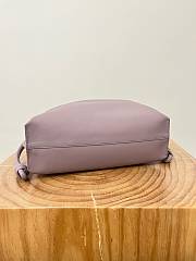 Colestore Loewe Flamenco Clutch Bag in Dusty Lilac 30x24.5x10.5cm - 2
