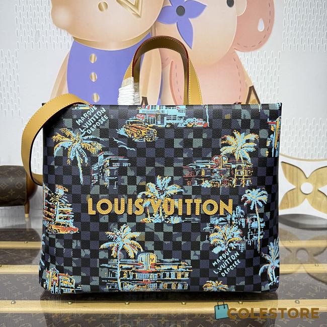 Colestore Louis Vuitton Shopper Tote MM Damier 40x16x32cm - 1