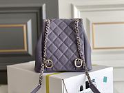 Colestore Chanel Triple Backpack Dusty Purple Caviar 17.5x16.5x10cm - 6