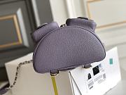 Colestore Chanel Triple Backpack Dusty Purple Caviar 17.5x16.5x10cm - 4