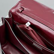 Colestore Prada Red Wine Medium leather handbag 32x17x11cm - 4