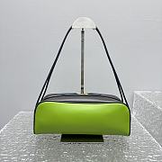 Colestore Prada Leather Swing Lime Green Shoulder Bag 28x11.5x10cm - 6