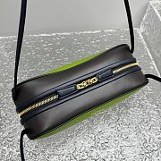 Colestore Prada Leather Swing Lime Green Shoulder Bag 28x11.5x10cm - 3