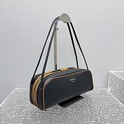 Colestore Prada Leather Swing Black Shoulder Bag 28x11.5x10cm - 5