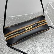 Colestore Prada Leather Swing Black Shoulder Bag 28x11.5x10cm - 4