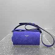 Colestore Prada Suede Purple Shoulder Bag 24x11x11cm - 6