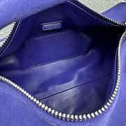 Colestore Prada Suede Purple Shoulder Bag 24x11x11cm - 2