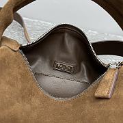 Colestore Prada Suede Brown Shoulder Bag 24x11x11cm - 3