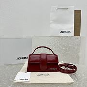Colestore Jacquemus The Bambino Red Wine 18x6x7cm - 1