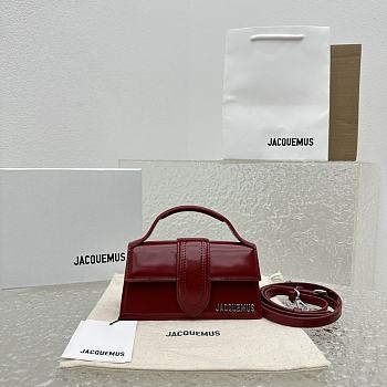 Colestore Jacquemus The Bambino Red Wine 18x6x7cm