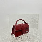 Colestore Jacquemus The Bambino Red Wine 18x6x7cm - 6