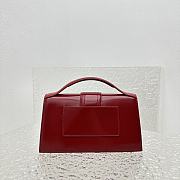 Colestore Jacquemus The Large Bambino Red Wine 24x13x7cm - 4