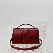 Colestore Jacquemus The Large Bambino Red Wine 24x13x7cm - 3