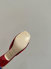 Colestore Louis Vuitton Leopard Kitten Red Heel Sandals  - 5