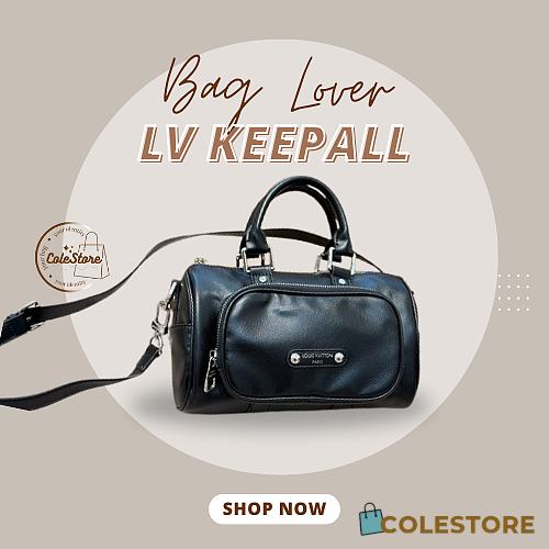 Colestore Louis Vuitton KeepAll Bag Black 25 x 15 cm - 1
