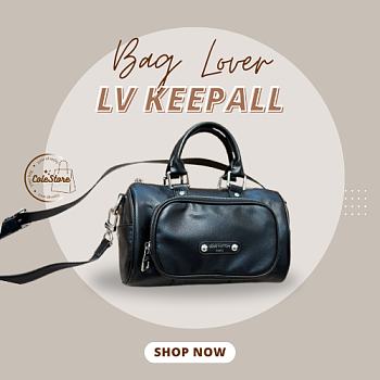 Colestore Louis Vuitton KeepAll Bag Black 25 x 15 cm