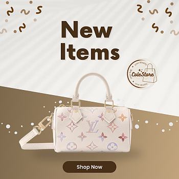 Colestore Louis Vuitton Nano Speedy Dream Beige 16x10x7.5cm