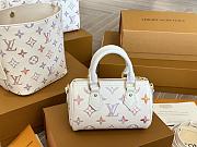 Colestore Louis Vuitton Nano Speedy Dream Beige 16x10x7.5cm - 3