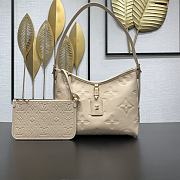 Colestore Louis Vuitton CarryAll PM Monogram Empreinte Sand Color 24 x 12 x 29.5cm - 1
