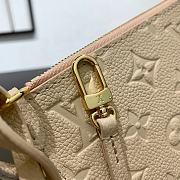 Colestore Louis Vuitton CarryAll PM Monogram Empreinte Sand Color 24 x 12 x 29.5cm - 6