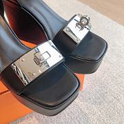 Colestore Hermes Hilda 80 sandal Black  - 2