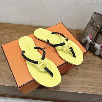 Colestore Hermès Kala Nera sandals Yellow