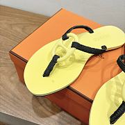 Colestore Hermès Kala Nera sandals Yellow - 6