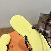 Colestore Hermès Kala Nera sandals Yellow - 5