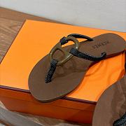 Colestore Hermès Kala Nera sandals Brown - 6