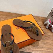 Colestore Hermès Kala Nera sandals Brown - 3
