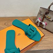 Colestore Hermes Aloha Sandals Vert Emeraude - 3