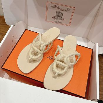 Colestore Hermes Egerie sandal Cream