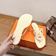 Colestore Hermes Egerie sandal Cream - 5