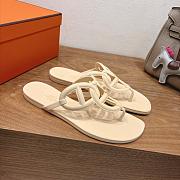 Colestore Hermes Egerie sandal Cream - 4