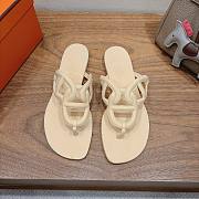Colestore Hermes Egerie sandal Cream - 2
