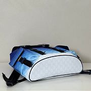 Colestore Gucci Chroma GG Large Backpack Ombre Blue 35x46x12cm - 6