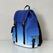 Colestore Gucci Chroma GG Large Backpack Ombre Blue 35x46x12cm - 5