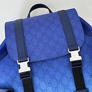 Colestore Gucci Chroma GG Large Backpack Ombre Blue 35x46x12cm - 4